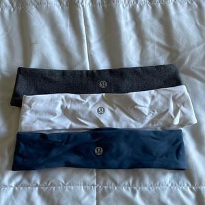 Lululemon headbands! 3 pack!